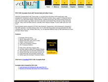 Tablet Screenshot of curl.phptrack.com